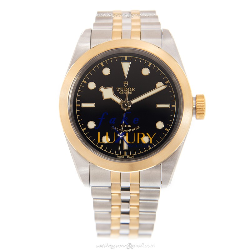 Tudor 79543BK BLACK BAY Automatic Gold & Steel Replica Watch - Ceramic Bezel - Swiss Movement - Image 2
