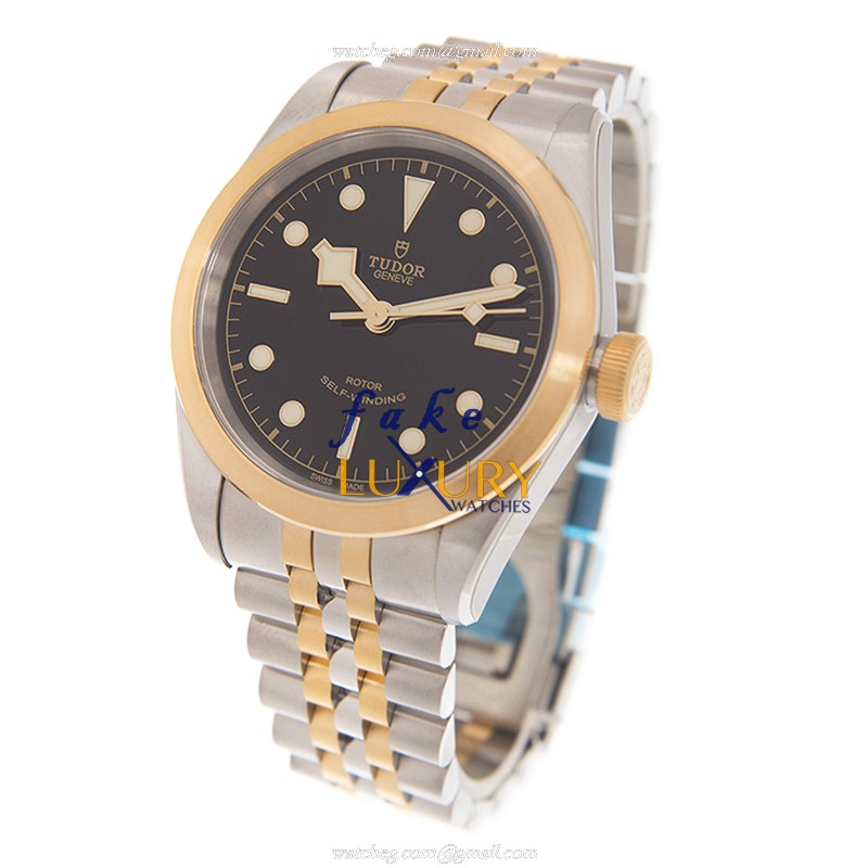Tudor 79543BK BLACK BAY Automatic Gold & Steel Replica Watch - Ceramic Bezel - Swiss Movement - Image 3