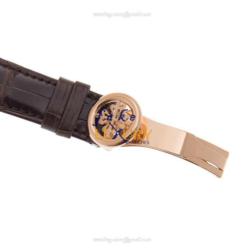 5204R-001 - Patek Philippe Replica Watch Grand Complications Manual Wind 18kt Rose Gold White Dial - Image 4