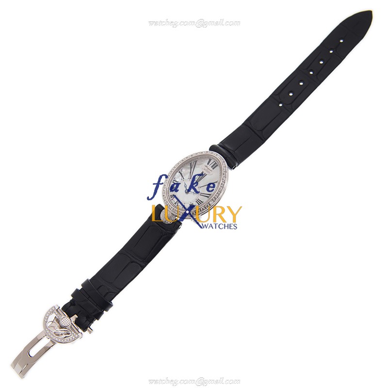 Breguet 8928BB/51/944/DD0D Reine de Naples - Replica Watch - Automatic - 18kt White Gold Diamond - Image 2