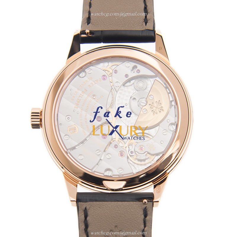 Patek Philippe 5235-50R-001 Replica Watch, Automatic Movement, Gray Dial, 18kt Rose Gold Case - Image 3