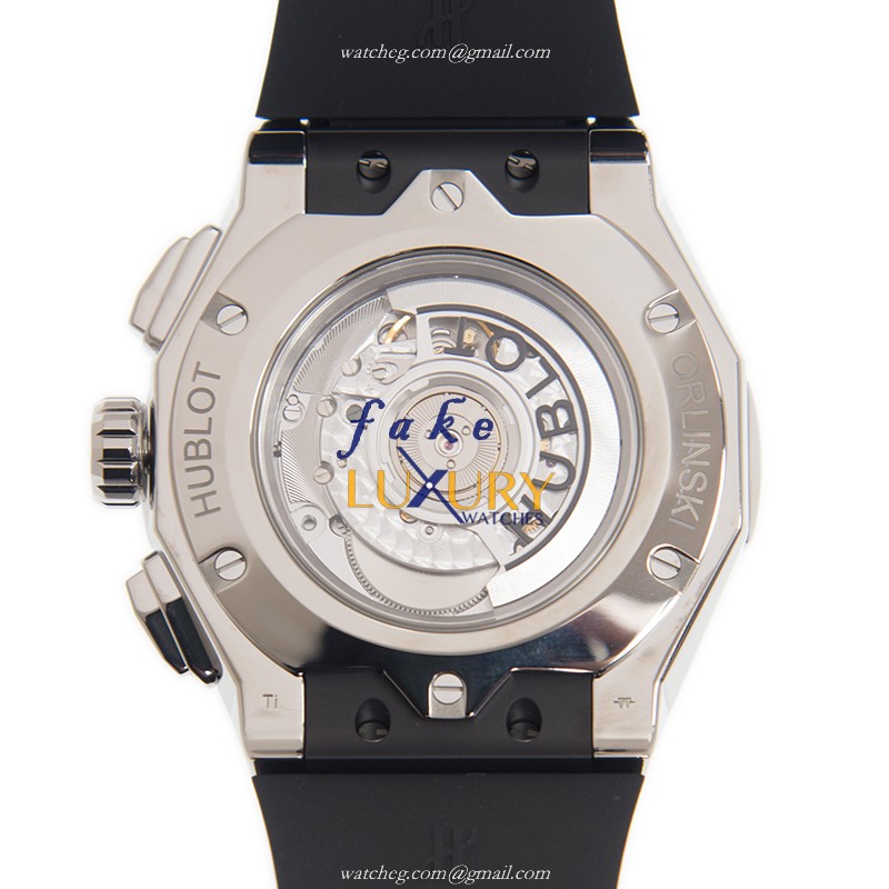 Hublot 525.NX.0170.RX.1804.ORL18 Classic Fusion Titanium & Diamond Automatic Replica Watch - Black - Image 3