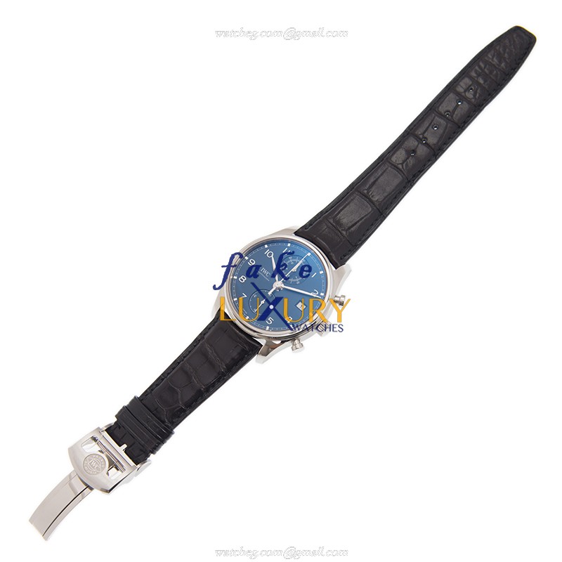 IWC IW390303 Portuguese Automatic Blue Dial Steel Replica Watch - Image 2