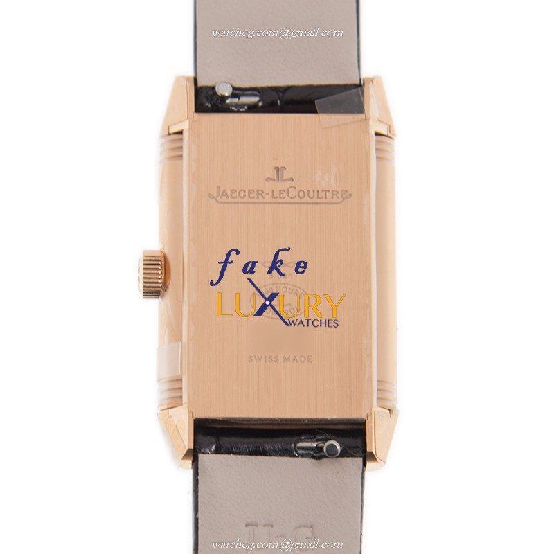 Jaeger-Lecoultre Q2602540 Reverso Replica Watch White Dial Manual Wind 18kt Rose Gold - Image 3