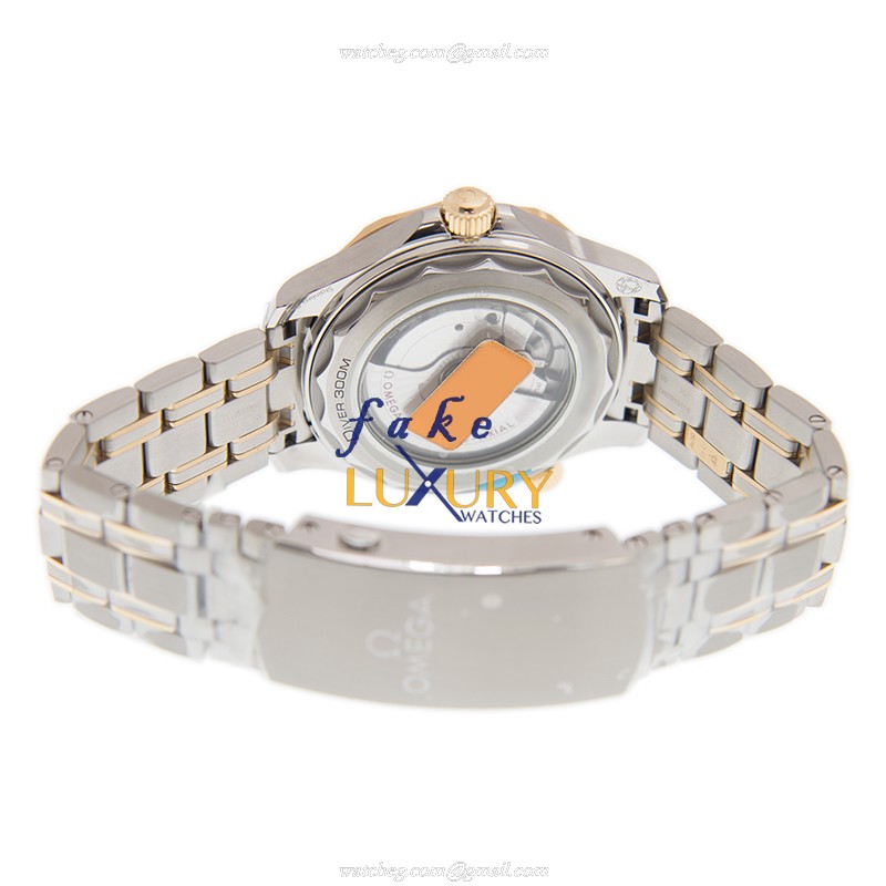 Omega 210.20.42.20.03.001 SEAMASTER - Automatic - 18kt Gold & Steel - Replica Watch - Image 4