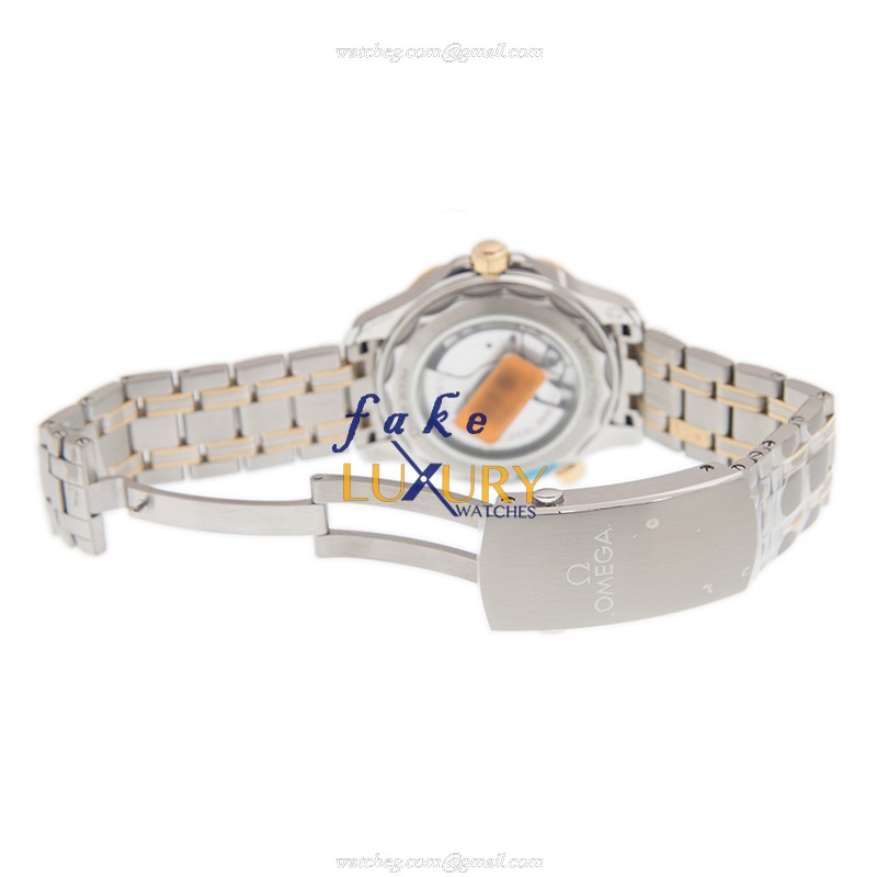 Omega 210.20.42.20.03.001 SEAMASTER - Automatic - 18kt Gold & Steel - Replica Watch - Image 5