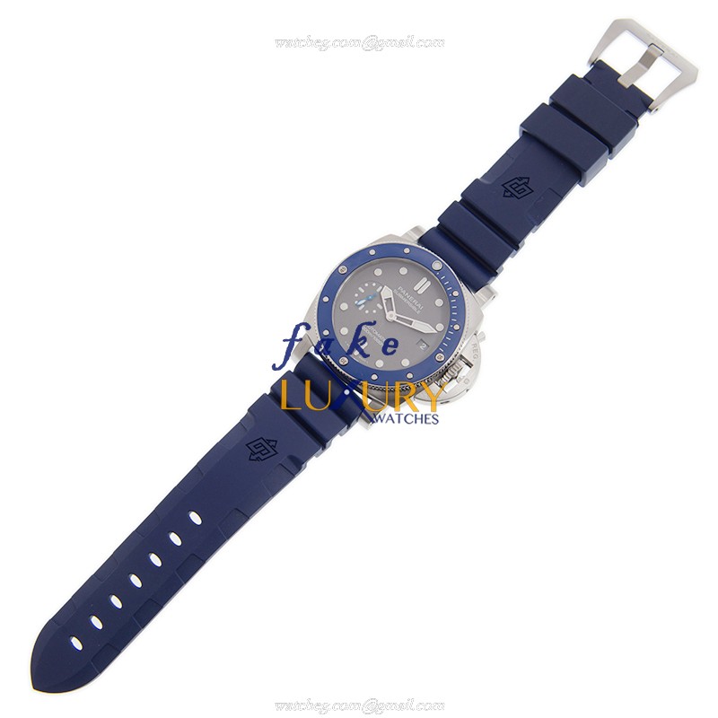 - PAM00959 - Panerai SUBMERSIBLE Automatic Ceramic Steel Replica Watch - Gray Dial - Image 2