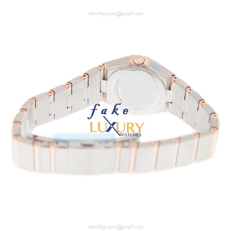 Omega CONSTELLATION 131.20.25.60.55.001 | Quartz 18kt Rose Gold & Steel | White Mother of Pearl - Image 4