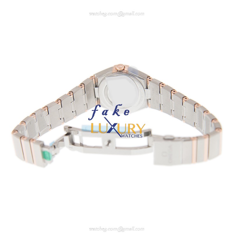 Omega CONSTELLATION 131.20.25.60.55.001 | Quartz 18kt Rose Gold & Steel | White Mother of Pearl - Image 5
