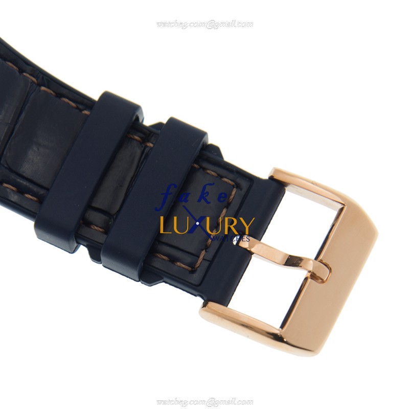 Franck Muller V 45 S6 SQT YACHTING ANC 5N.BL | Manual Wind | 18kt Rose Gold | Ceramic Bezel - Image 4