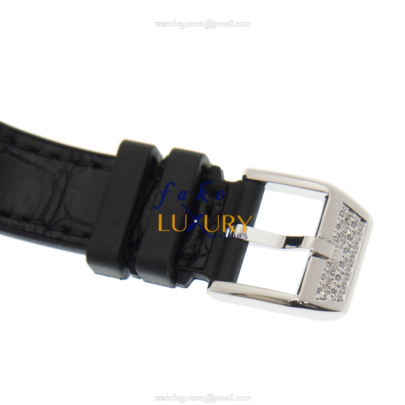 Franck Muller V 32 CH D AC.NR Vanguard Replica Watch, White Dial, Leather Strap - Image 4