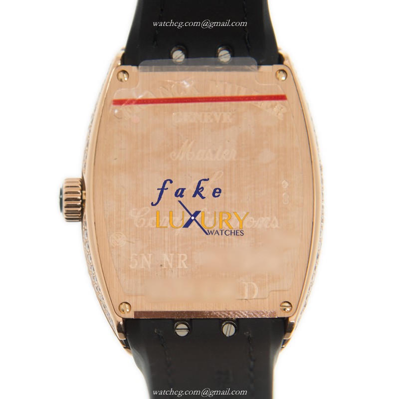 Franck Muller V32CHD 5N.NR Automatic 18kt Rose Gold & Steel Replica Watch | Franck Muller | V32CHD - Image 3