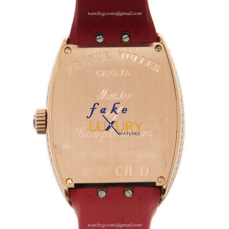 Franck Muller V 32 CH D 5N.RG Vanguard Automatic 18kt Rose Gold White Dial | Replica Watch - Image 3
