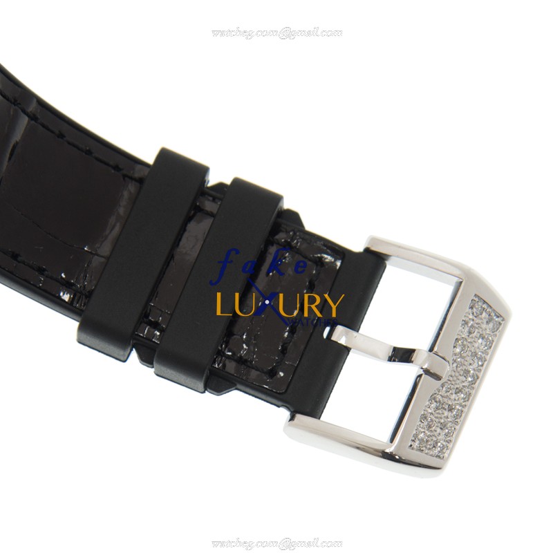 Franck Muller Vanguard V 45 SC DT D NBR CD YACHTING Automatic 18kt White Gold Diamond Black Dial - Image 4