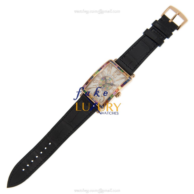 - 952 QZ REL QTR SAI BAG 1P BAG 5N Franck Muller Replica Watch - Automatic - Multi-Color Dial - Image 2