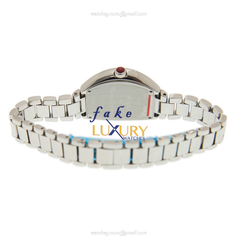 Franck Muller 5002 L QZ O AC Heart Replica Watch, Quartz Movement, Silver Dial Steel Case - Image 4