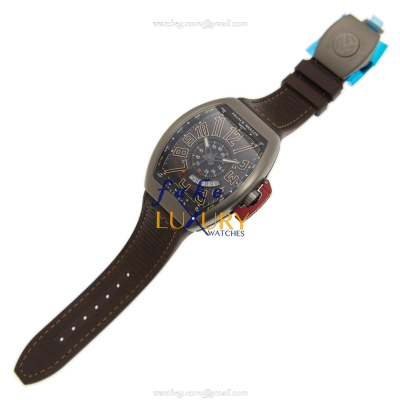 Franck Muller V 45 SC DT LCK TT.MC.BN VANGUARD | Automatic | Steel | Replica Watch - Image 2