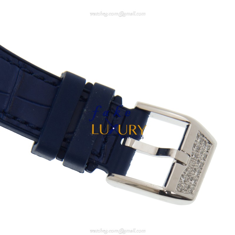 Franck Muller V32QZDCDAC.BU Ladies Quartz Steel Diamond Replica Watch - 15202ST.OO.1240ST.01 - Image 4
