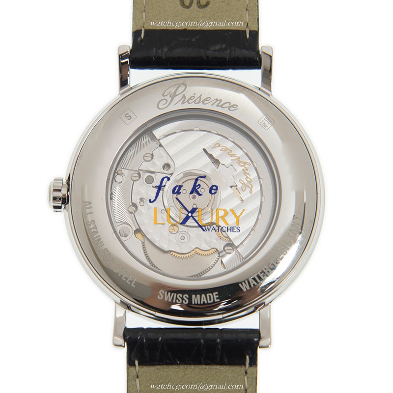 L4.922.4.11.2 - Longines Presence Replica Watch Automatic White Dial Steel - Image 3