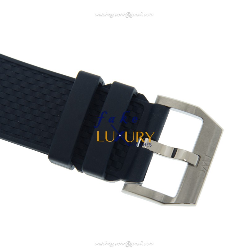 IWC IW379507 Aquatimer Replica Watch, Automatic, Blue Dial, Steel Case, Rubber Strap - Image 4