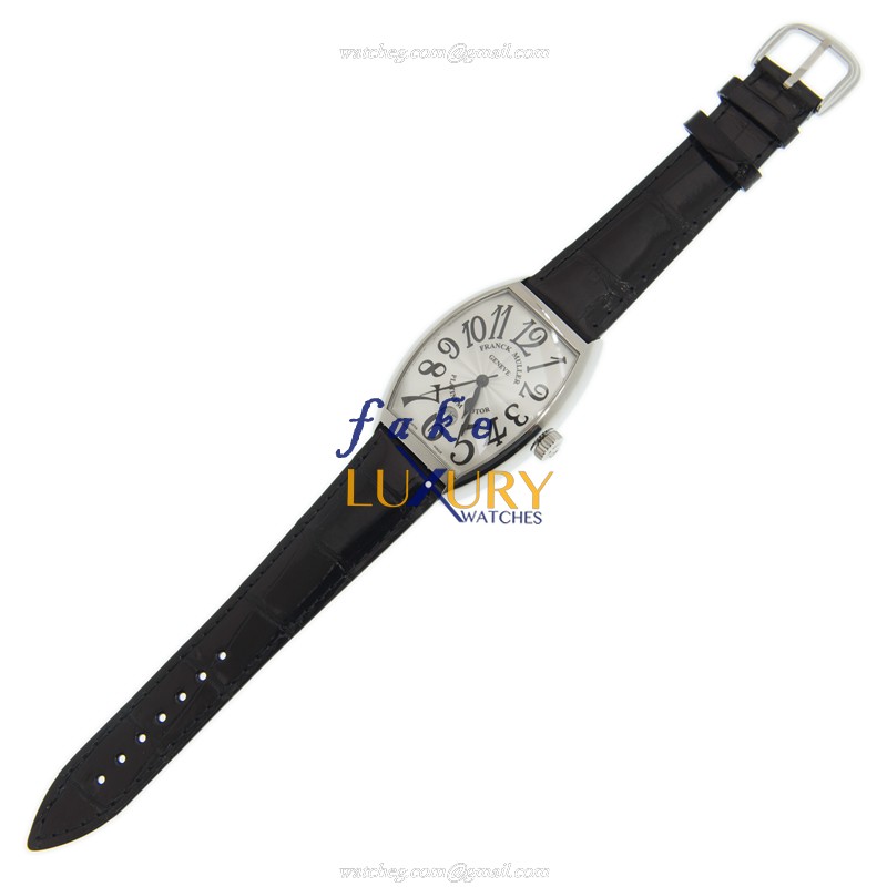 -7851SCDTAC-WT-Replica Watch - Franck Muller Cintree Curvex Automatic Stainless Steel - White - Image 2
