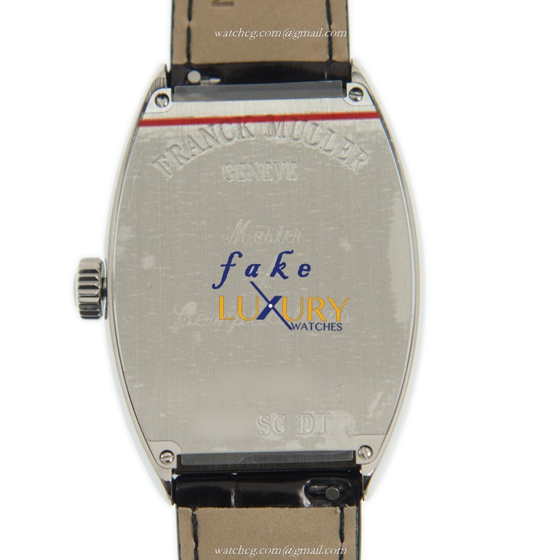 -7851SCDTAC-WT-Replica Watch - Franck Muller Cintree Curvex Automatic Stainless Steel - White - Image 3