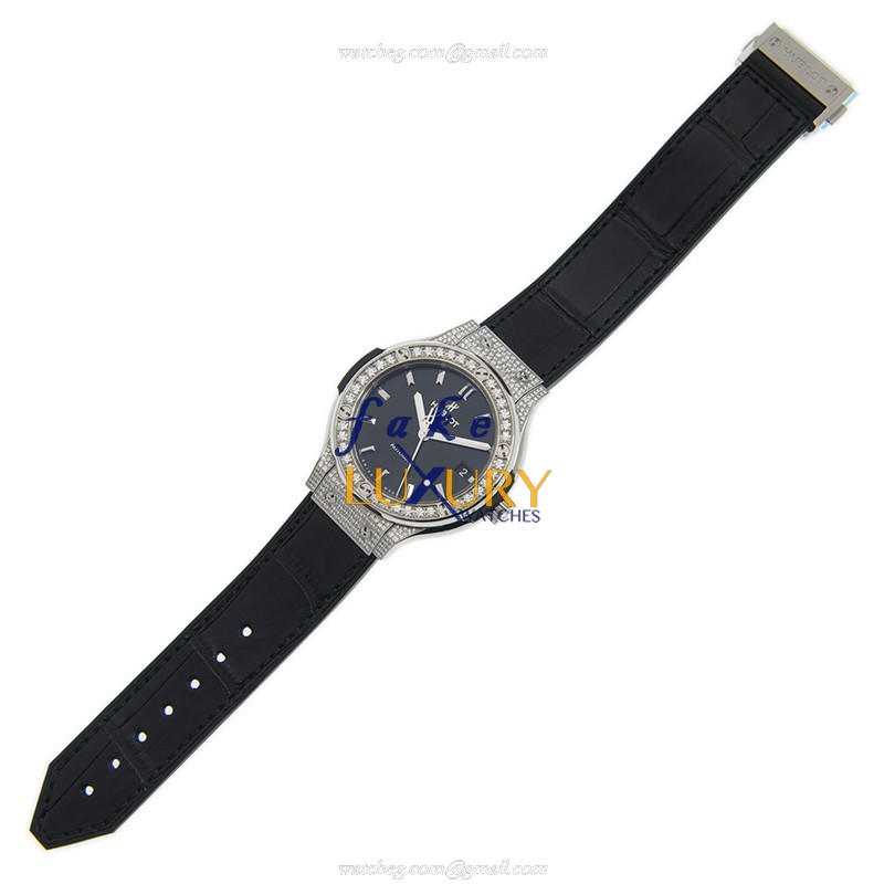 Hublot 565.NX.1470.LR.1604 Manual Wind Titanium Black Dial Watch - Replica Watch - Image 2
