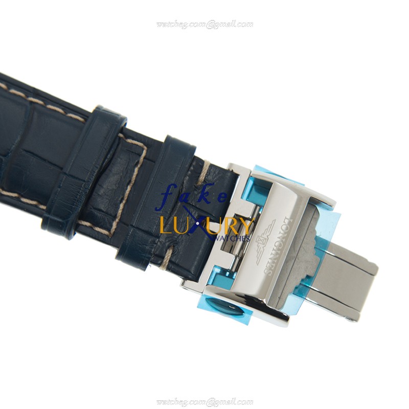 Longines L2.773.4.92.0 Master Automatic Stainless Steel Replica Watch - Swiss Movement, Blue Dial & - Image 4