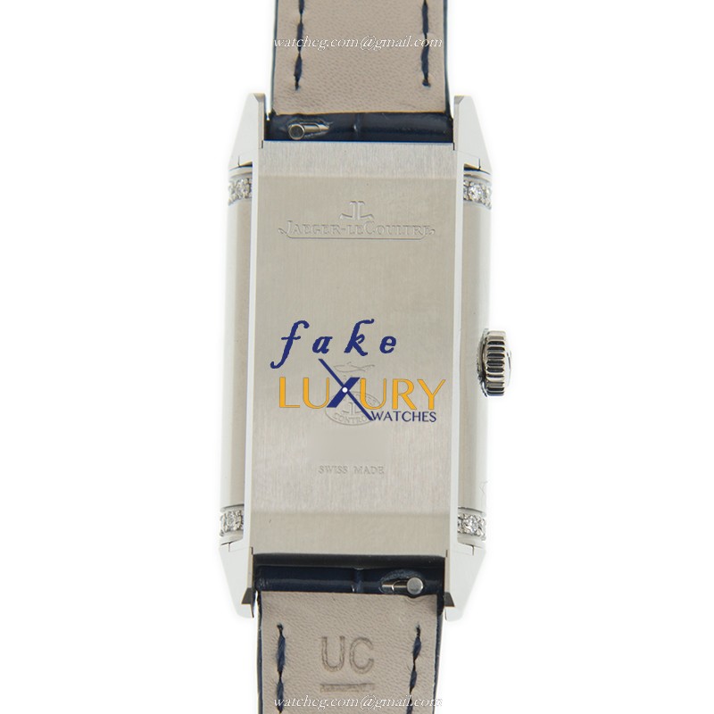 Jaeger-Lecoultre Q3348420 REVERSO Manual Wind Stainless Steel & Diamonds Replica Watch - 20mm - Image 4