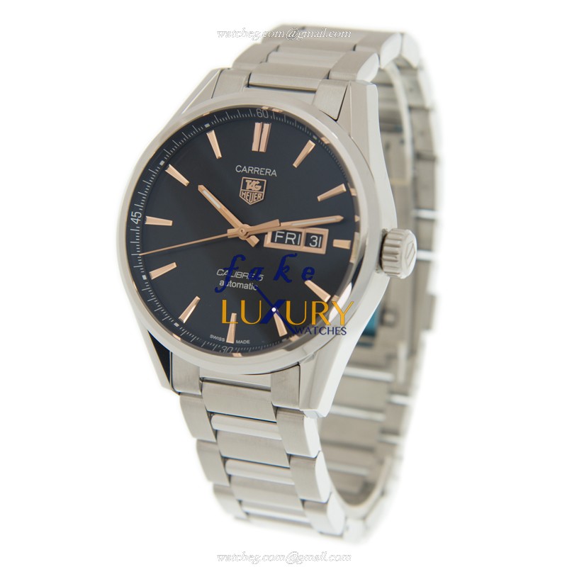 Tag Heuer Carrera WAR201C.BA0723 Automatic Black Dial Stainless Steel Replica Watch - Image 3