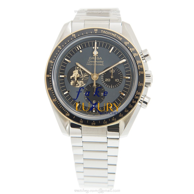 Omega 310.20.42.50.01.001 SPEEDMASTER Automatic Silver Dial Stainless Steel Replica Watch, Auto - Image 2