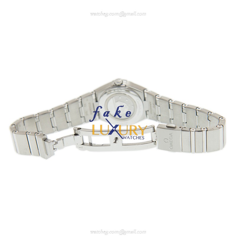 Omega 131.10.25.60.02.001 CONSTELLATION Quartz Steel | 25mm Case | Silver Dial | Folding Clasp - Image 5