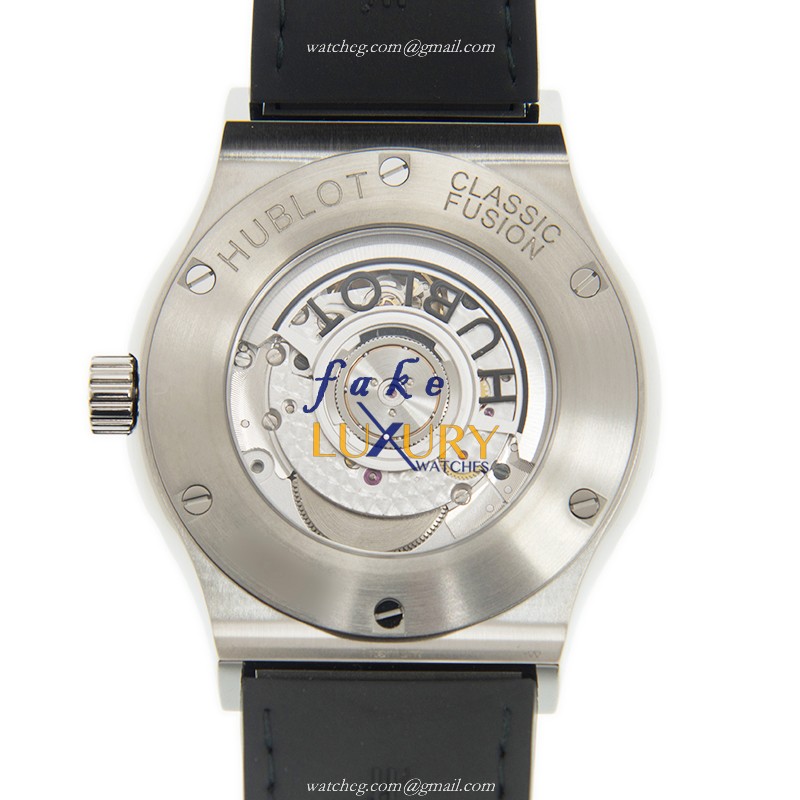 Hublot 547.NX.0170.LR.1704 CLASSIC FUSION Titanium Diamond Automatic Replica Watch, 42mm, Black - Image 3