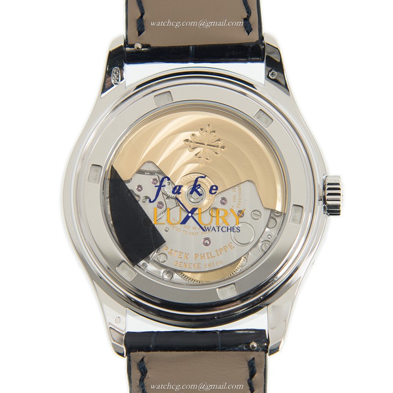 Patek Philippe 5147G-001 - Replica Watch - Automatic - 18kt White Gold Diamond - Blue Dial - Image 3