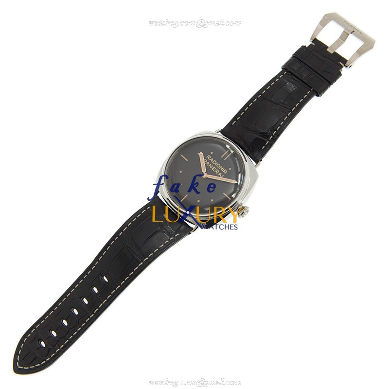 Panerai PAM00373 RADIOMIR Manual Wind Platinum Replica Watch - Swiss Movement, Dark Brown Dial & - Image 2