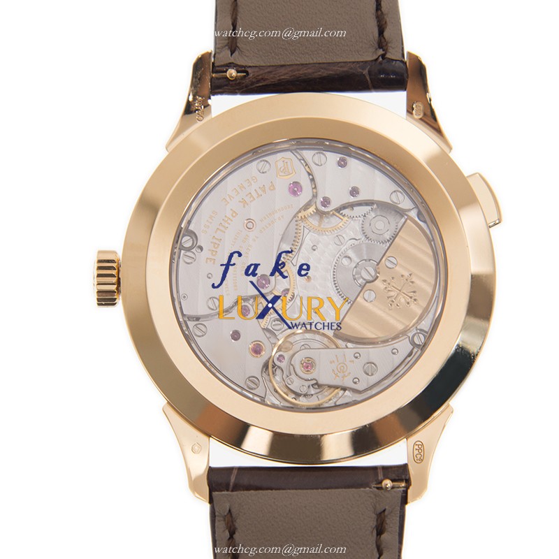 Patek Philippe 5231J-001 Replica Watch With Automatic Movement, White Dial, 18kt Yellow Gold Case - Image 3