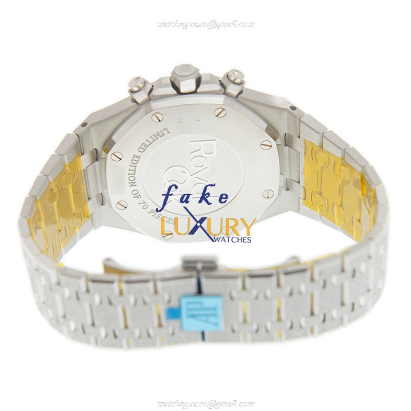 26331BC.GG.1224BC.02 - Audemars Piguet Royal Oak Replica Watch Automatic 41mm Blue Dial White Gold - Image 4