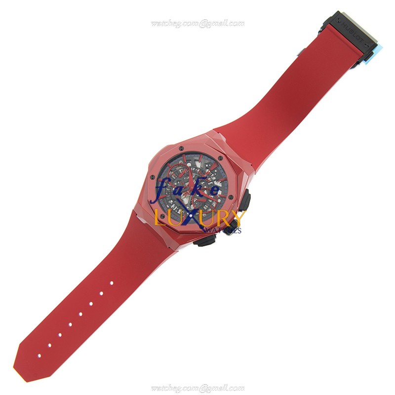 525.CF.0130.RX.ORL19 - Hublot Classic Fusion Replica Watch - Black Dial Red Rubber Strap - Image 2