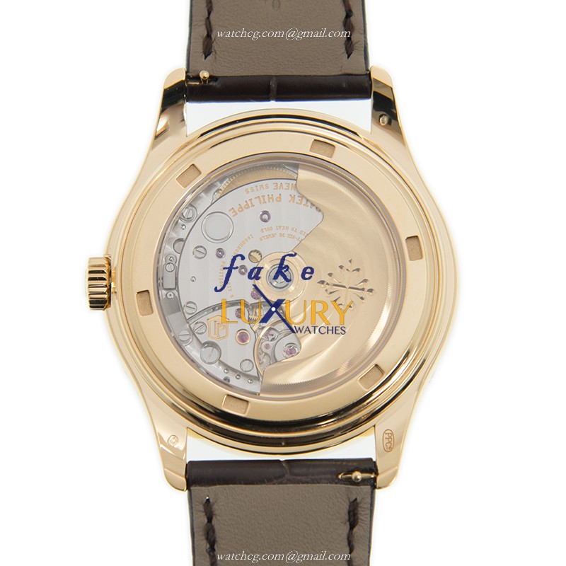 Patek Philippe 5146J-010 - Replica Watch - Automatic - 18kt Yellow Gold - Dark Grey Dial - Image 3