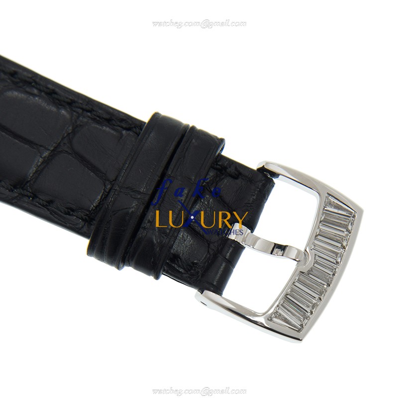 Chopard L.U.C 171921-1001 Manual Wind Replica Watch, 18kt White Gold, Diamond, Silver Dial - Image 4