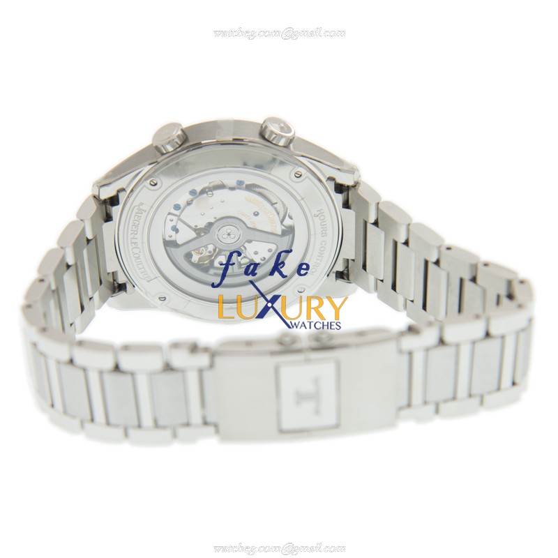 Jaeger-Lecoultre Q9008180 POLARIS DATE Auto Stainless Steel Replica Watch - Blue Dial, Silver Strap - Image 4