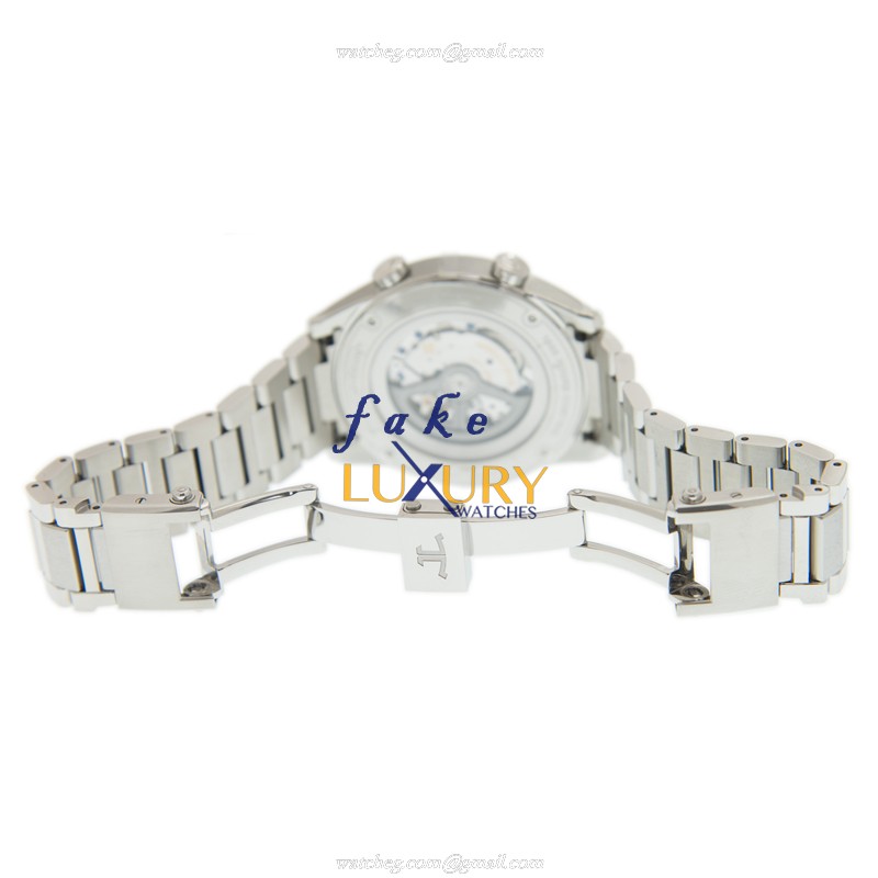 Jaeger-Lecoultre Q9008180 POLARIS DATE Auto Stainless Steel Replica Watch - Blue Dial, Silver Strap - Image 5