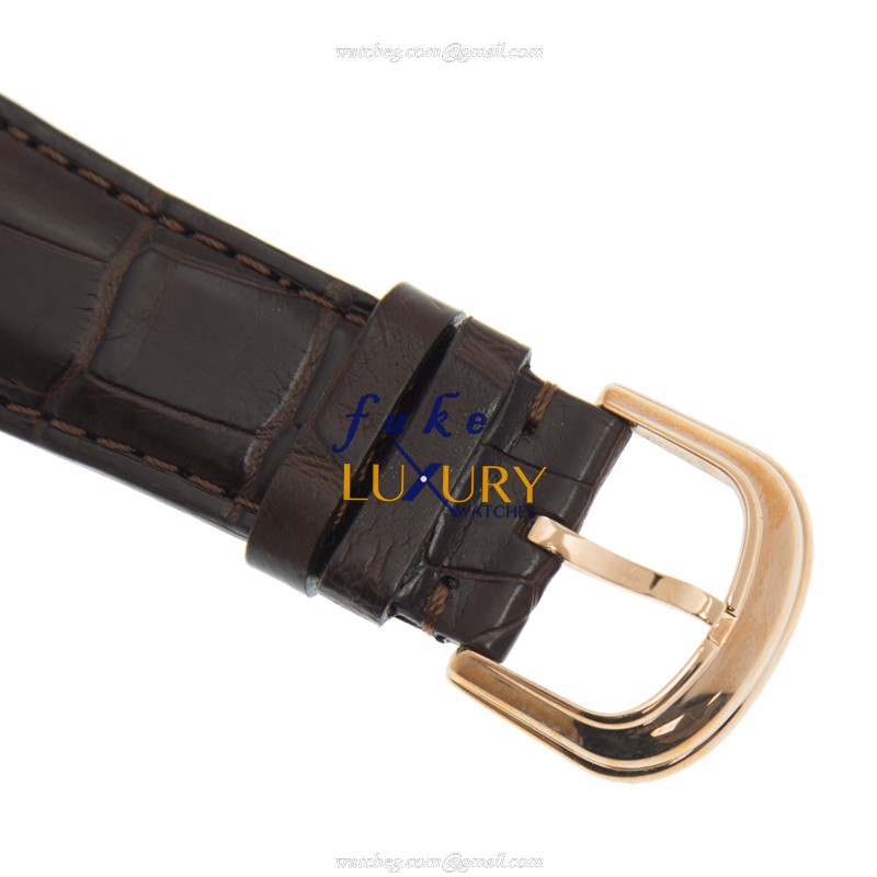 Franck Muller 9880 B S6 SQT 5N Cintree Curvex Replica Watch Manual Wind 18kt Rose Gold Transparent - Image 4