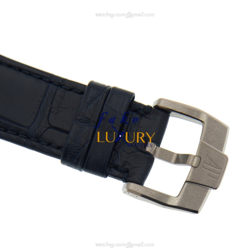 Audemars Piguet 15210BC.OO.A321CR.01 CODE 11.59 Replica Watch, Automatic, Blue Dial, White Gold Case - Image 4