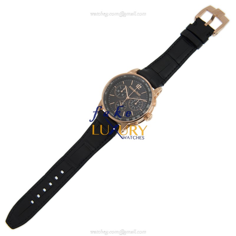Audemars Piguet 26393OR.OO.A002CR.01 - Replica Watch - CODE 11.59 - Automatic - Rose Gold - Black - Image 2