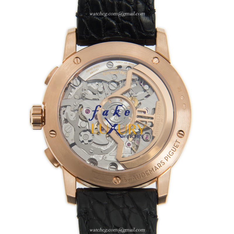 Audemars Piguet 26393OR.OO.A002CR.01 - Replica Watch - CODE 11.59 - Automatic - Rose Gold - Black - Image 3