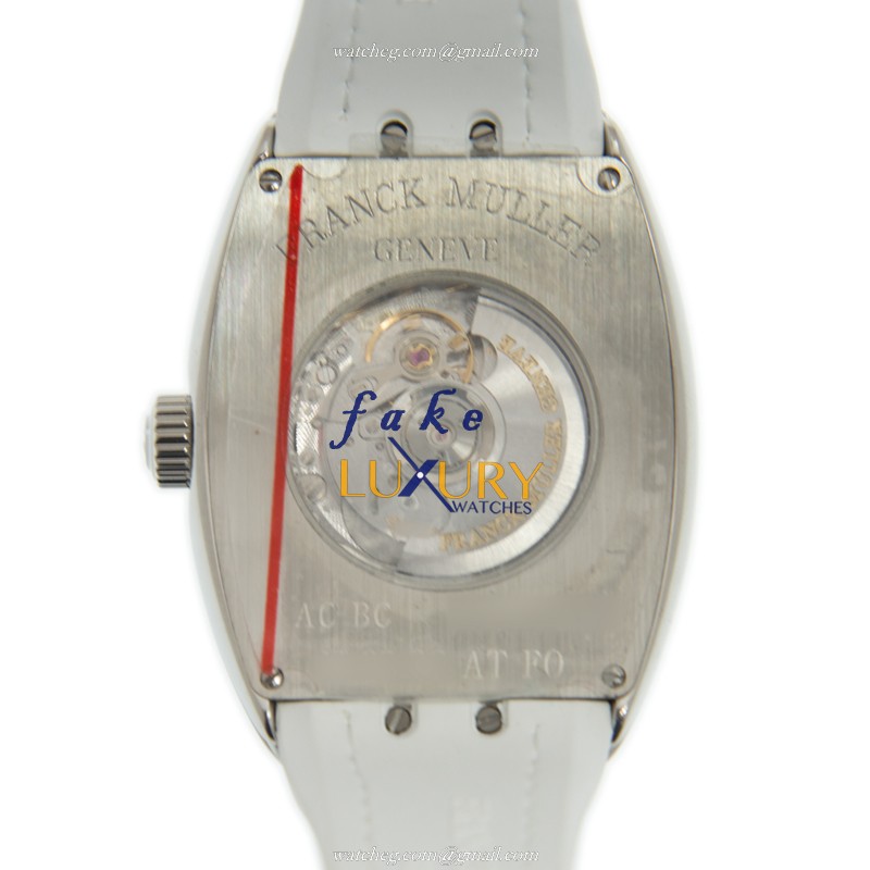 Franck Muller V 35 SC AT FO AC.BC Vanguard Replica Watch White Dial Automatic Steel - Image 3