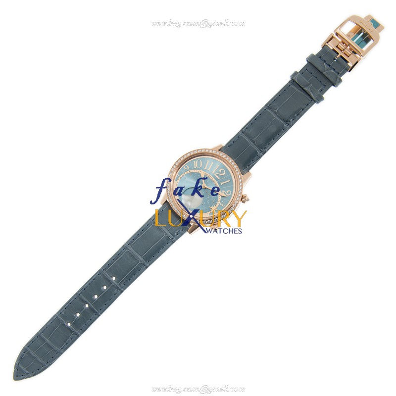 Jaeger-Lecoultre Q3522480 RENDEZ VOUS Automatic 18kt Rose Gold & Diamonds Replica Watch, Swiss - Image 2