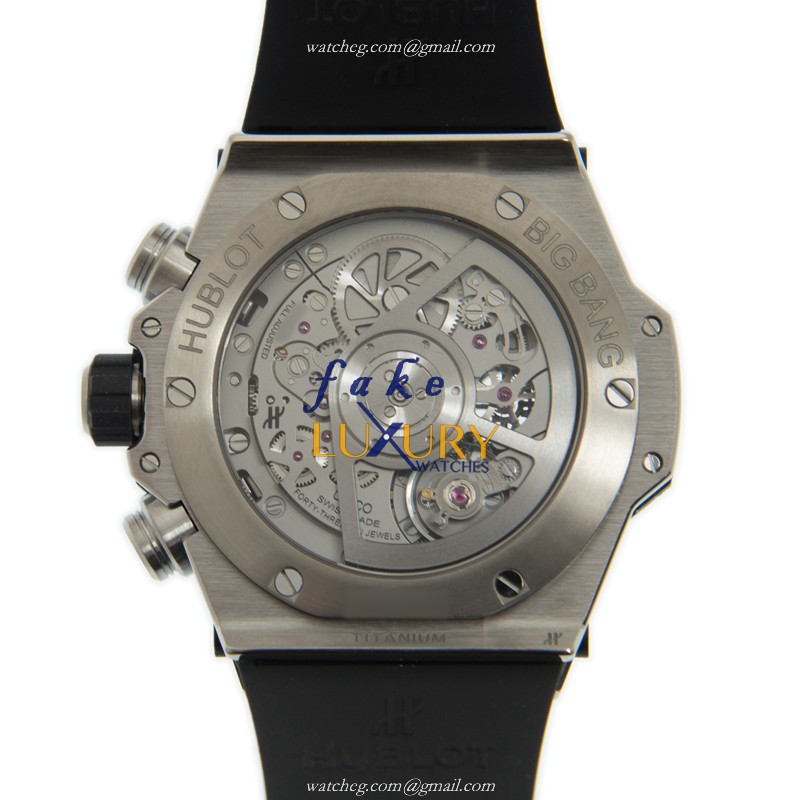 Hublot BIG BANG 441.NX.1170.RX.1104 Replica Watch, Titanium Diamond Case, Transparent Skull - Image 3