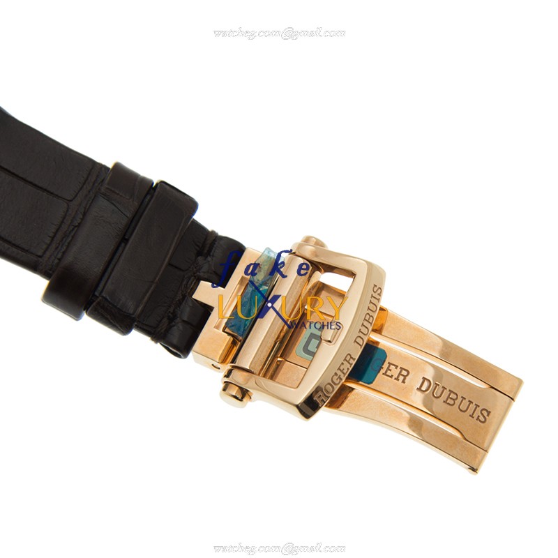 Roger Dubuis Excalibur RDDBEX0461 Automatic 18kt Rose Gold Silver Dial Replica Watch - Image 4